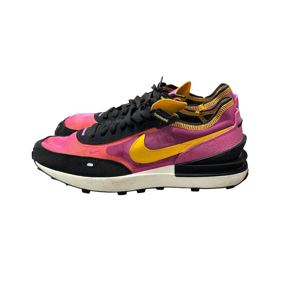 Nike Men’s Waffle One DA77995-600 Active Fuchsia EUC Size 8.5